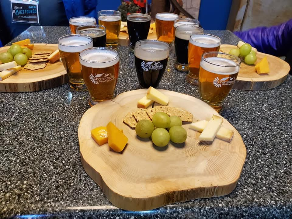 Fun times beer tasting at Charlotteville Brewing Company. The best brew pub in Norfolk County