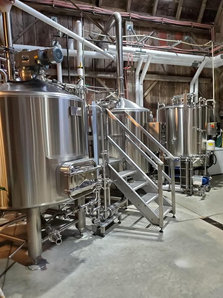 Taking a tour of Charlotteville Brewing Company