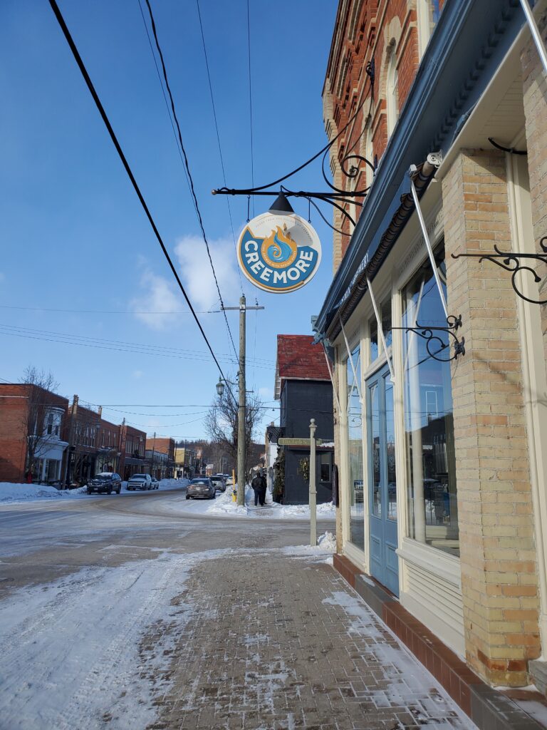 Creemore Springs Brewery is the main attraction in Creemore, Ontario