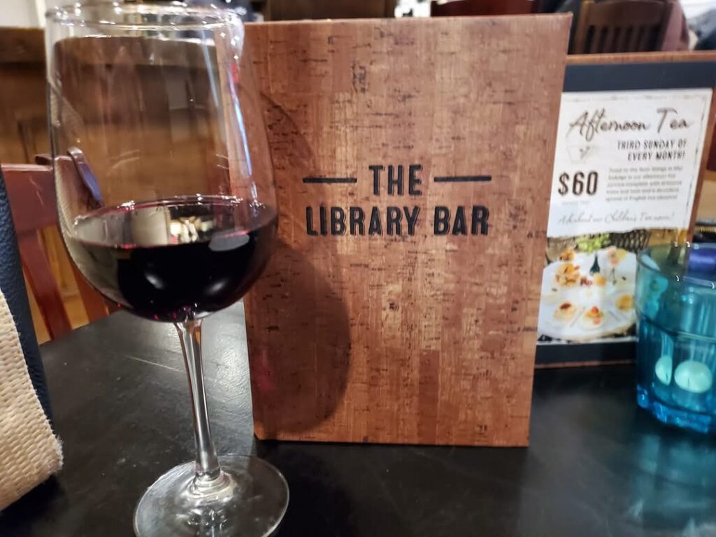 The Library Bar inside the Arlington Hotel is the ideal place to relax with a cocktail and catch up with friends