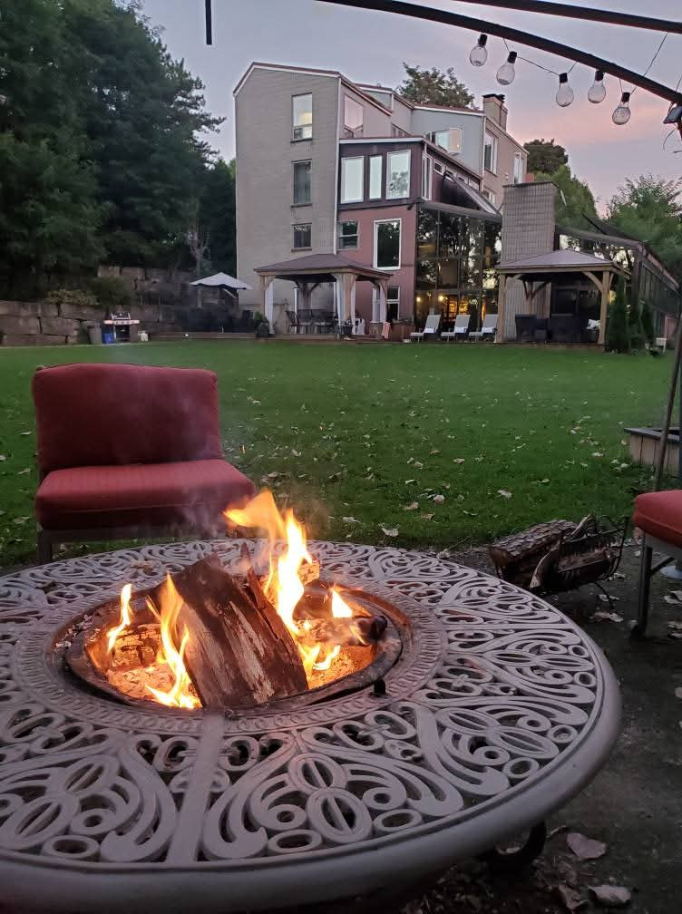 The Mulberry House on the Grand is located on the Grand River and is a unique place to stay in Paris, Ontario