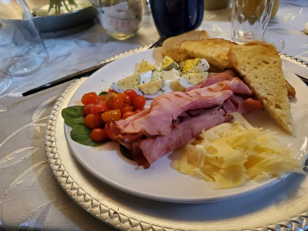 Breakfast is included for guests staying at The Mulberry House on the Grand in Paris, Ontario