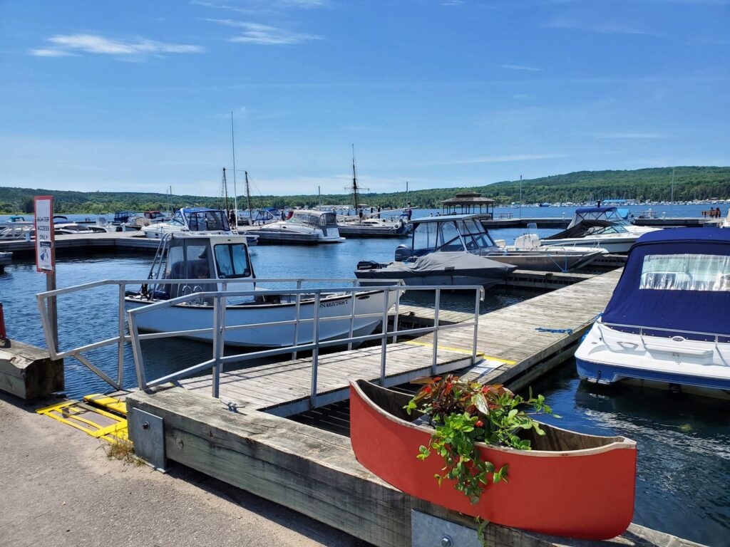 Strolling the harbourfront is a must do when visiting Midland, Ontario located along the southern shore of Georgian Bay