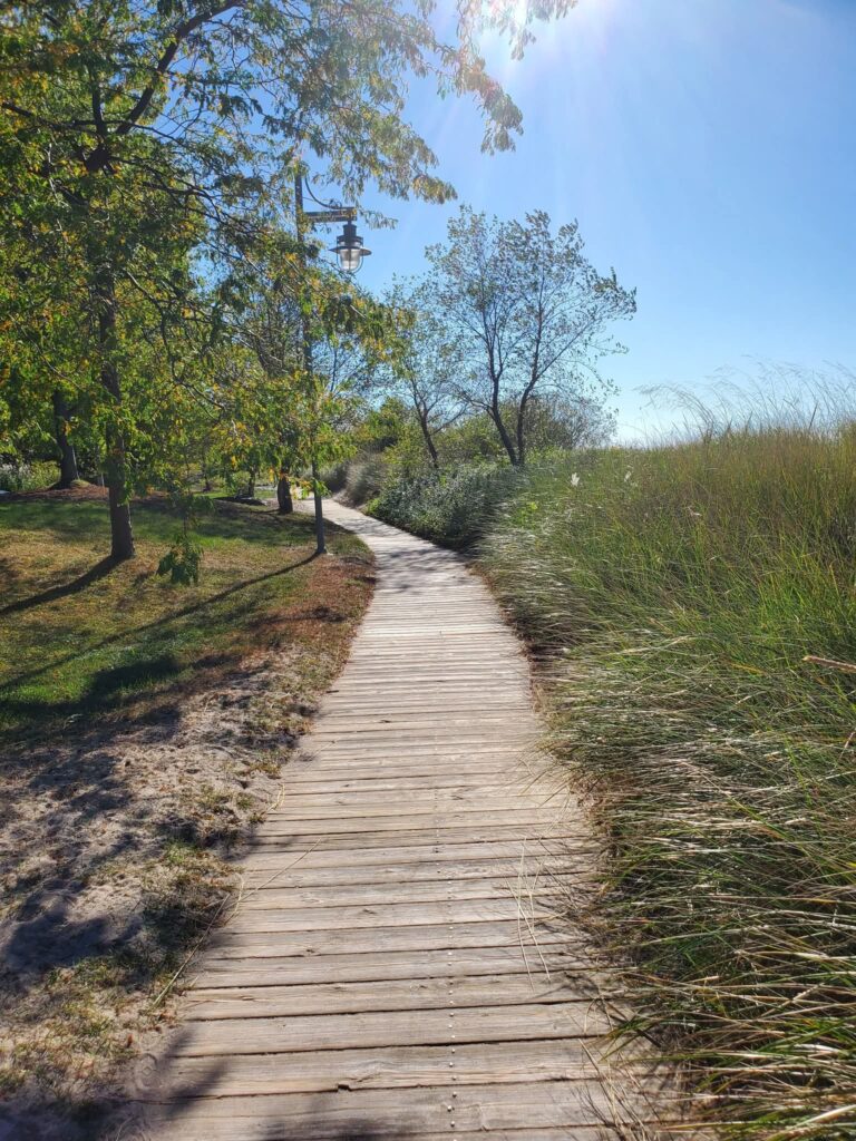 stop and stroll the boardwalk in Kincardine when you're at the Station Beach