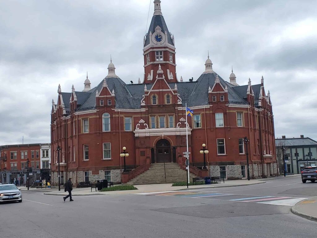 The iconic Stratford City Hall is just one architectual masterpiece found in Stratford