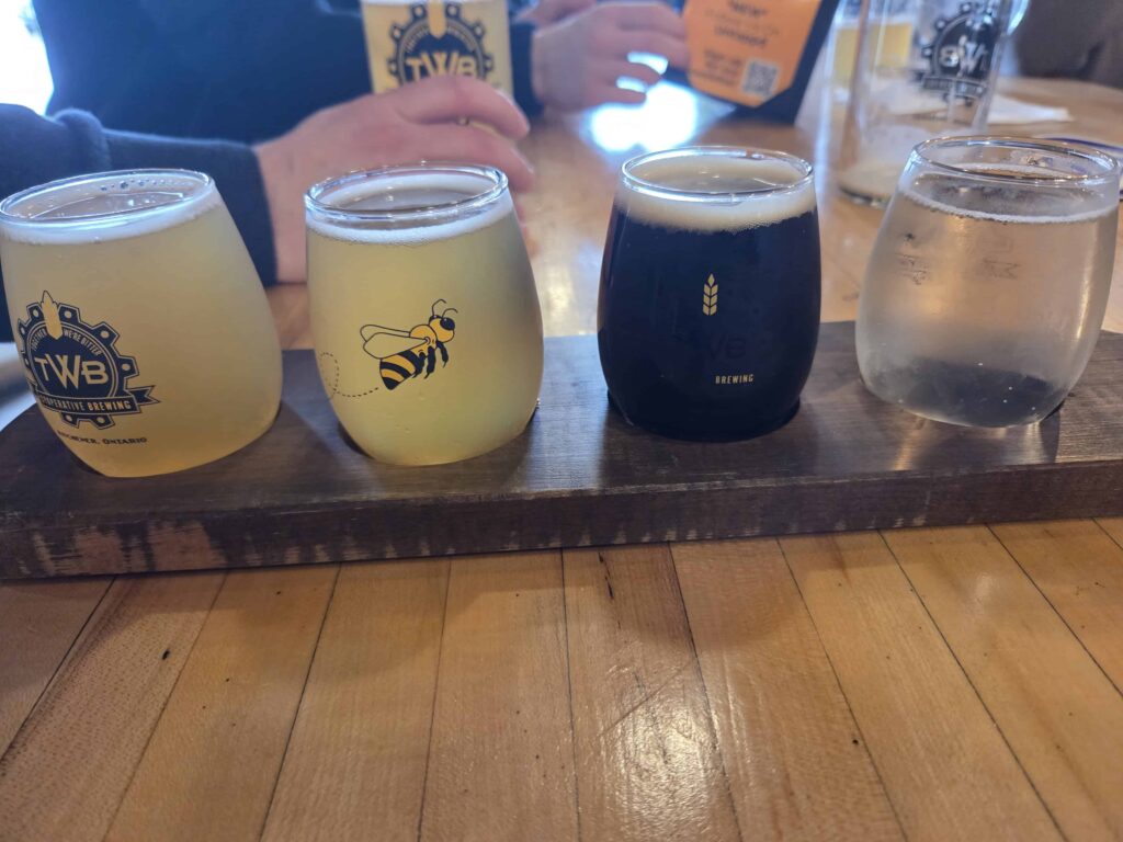 TWB a craft brewery in Kitchener is a community based brewery 
