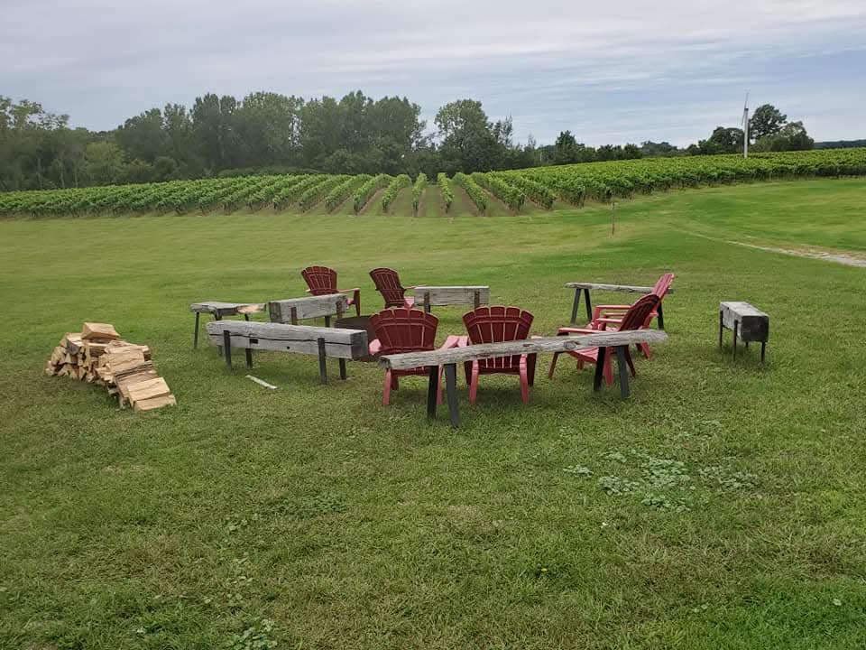 The Farmhouse Inn is located on the grounds of the Burning Kiln Winery in Norfolk County and sleeps up to 12 people