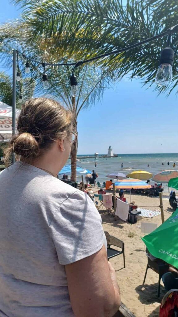 Port Dover is a popular beach destination that many travel to on a day trip from Toronto during the summer 