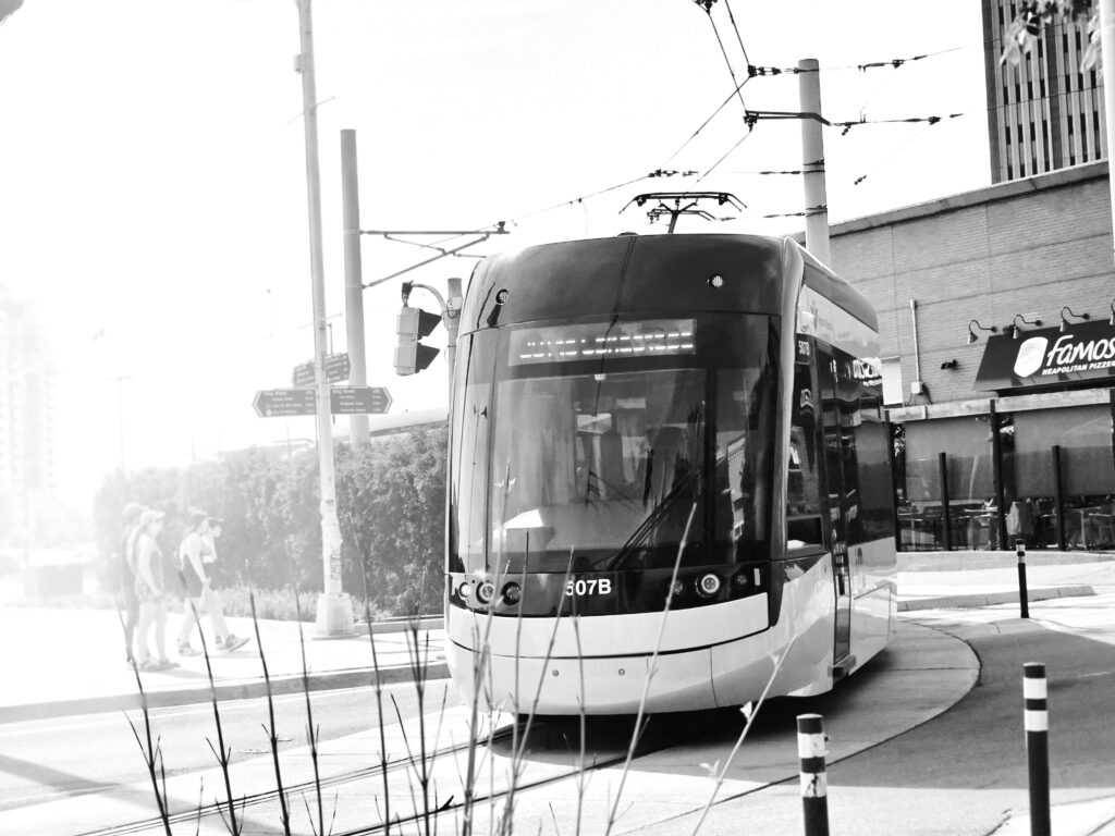 The best way to get from Kitchener to Waterloo is by taking the ION