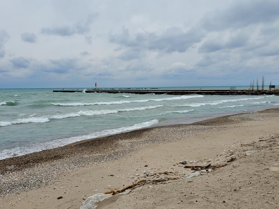 Station Beach in Kincardine is one of Ontario's best beaches for surfing and kiting