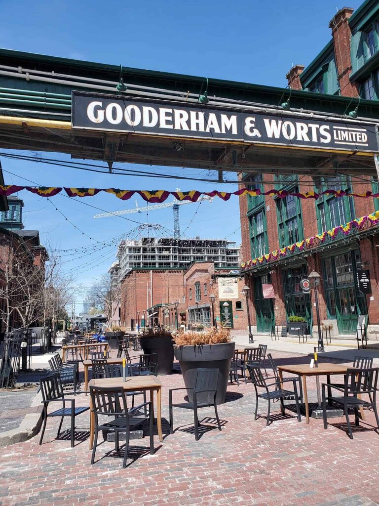 A visit to the Distillery District is the perfect place to explore when you're in Toronto