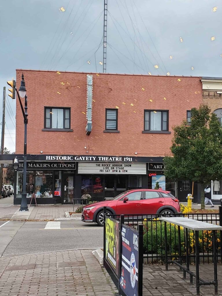 Strolling Collingwood's downtown core is one of the free things to do when visiting Collingwood and Blue Mountain