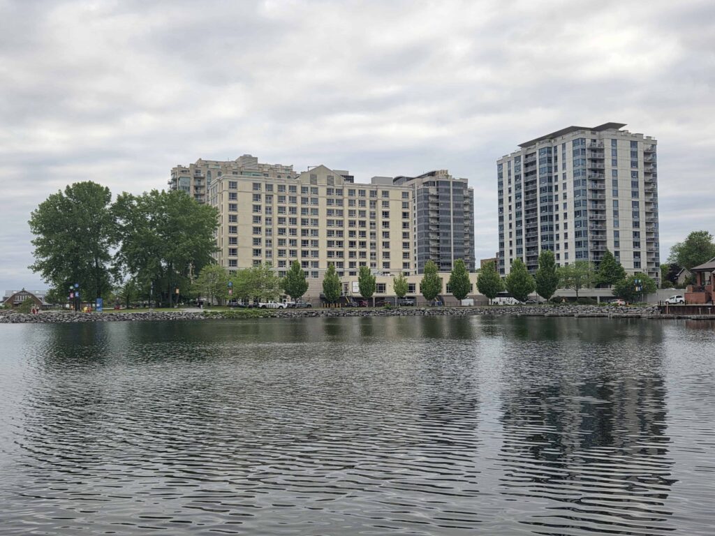 Residence Inn is one of the best places to stay in Kingston for its waterfront location