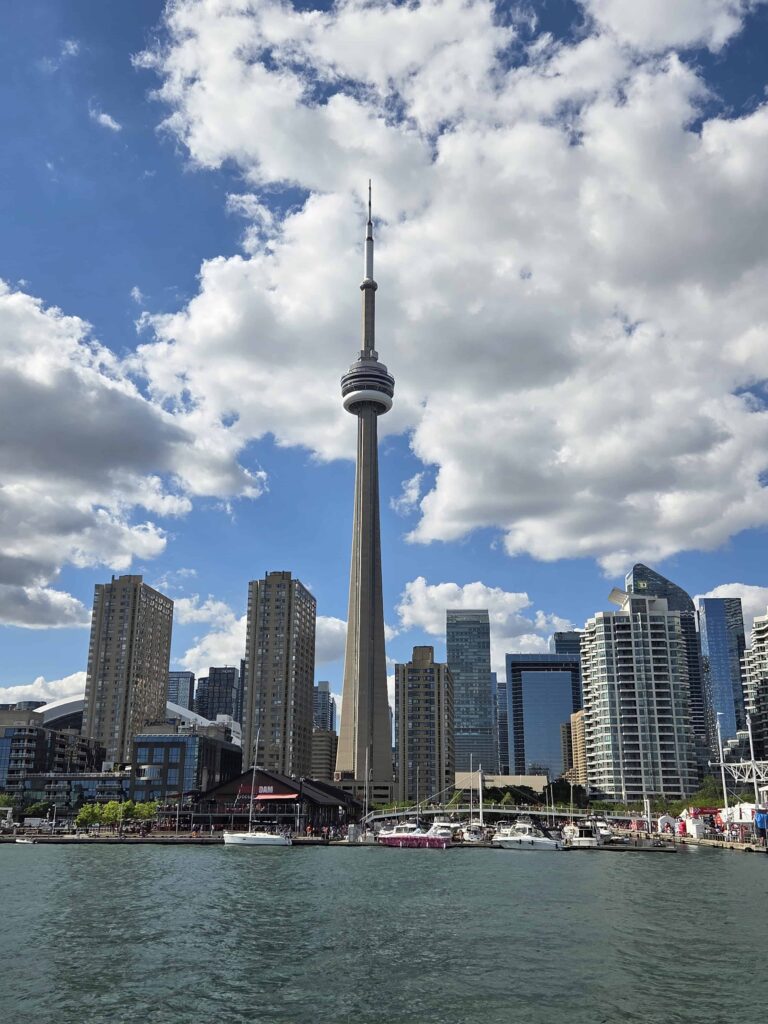 The CN Tower is the most popular things to see and do when visiting Toronto. Take a boat tour of the harbour for a different perspective