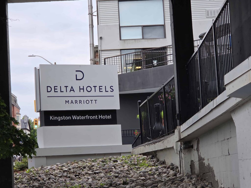 The AquaTerra Restaurant is Kingston's finest dining restaurant that is located directly on the water. It's inside the Delta Hotel Waterfront