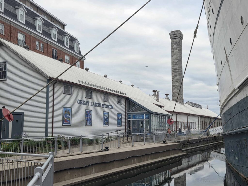 The only Great Lakes Museum can be found in Kingston Ontario