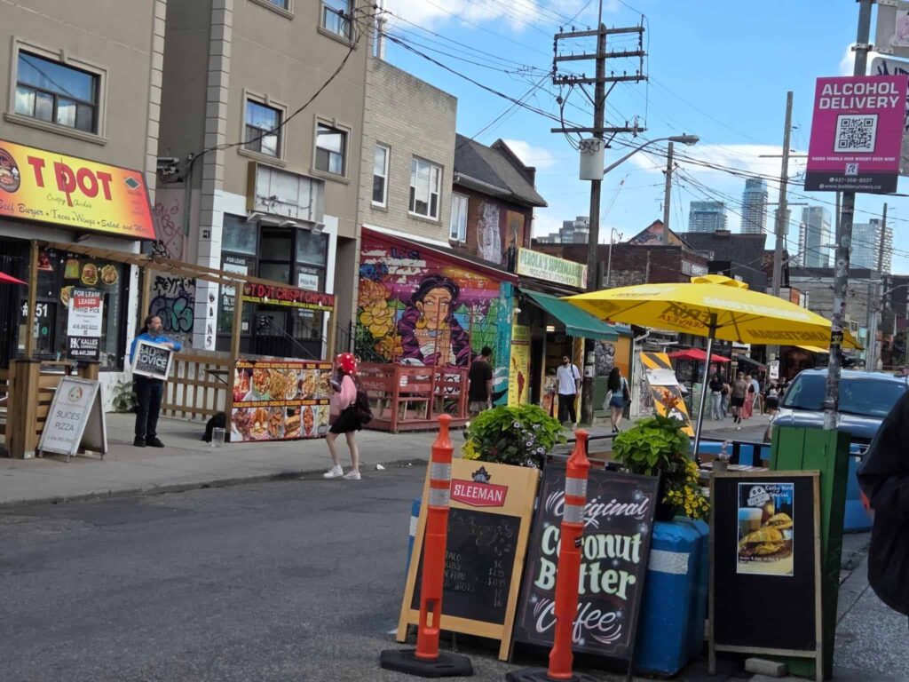 Kensington Market is Toronto's most eclectic neighbourhood and is fun to explore for both young and old alike
