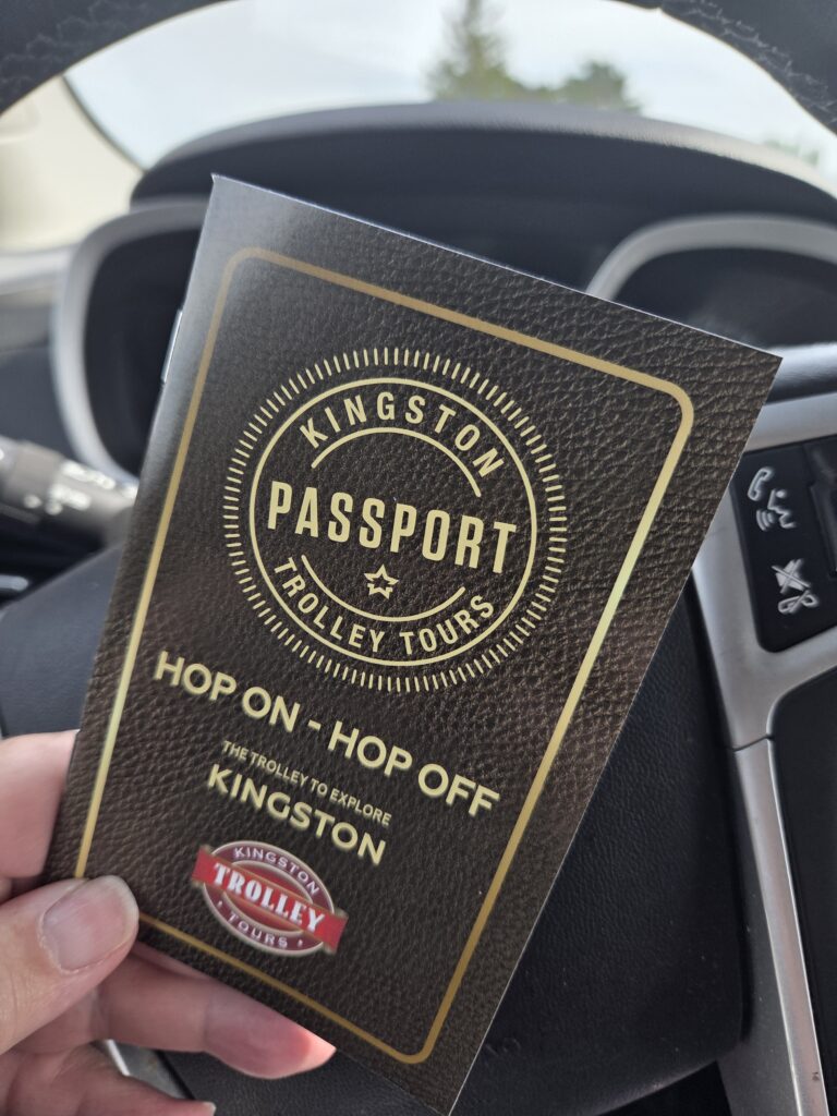 Get your Kingston Passport stamped to receive a free souvenir