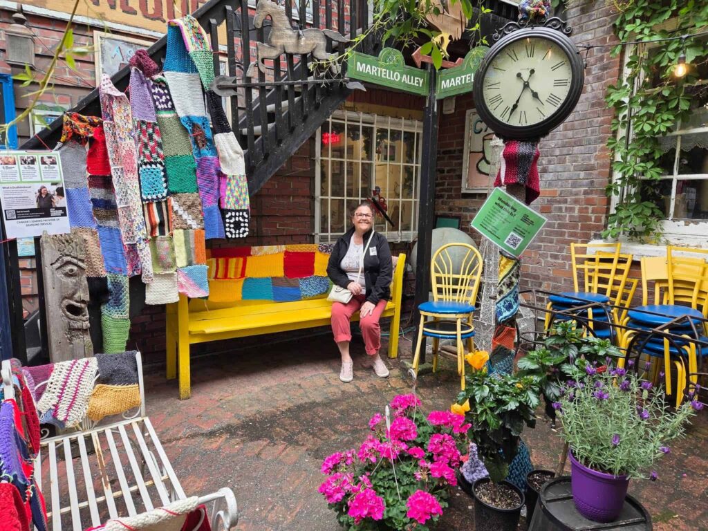 A visit to Martello Alley has to be added to your weekend Kingston itinerary.  It's one of Kingston's hidden gems