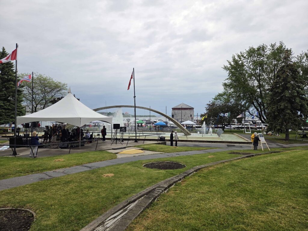 Start you day on the Kingston waterfront at Confederation Park. This is where the action is.