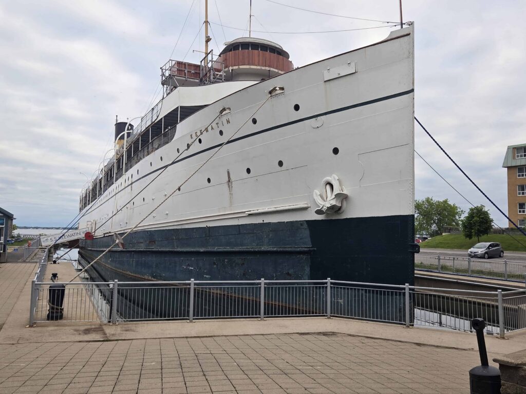 The S.S. Keewatin is older than the Titanic and is the only ship of its kind still around