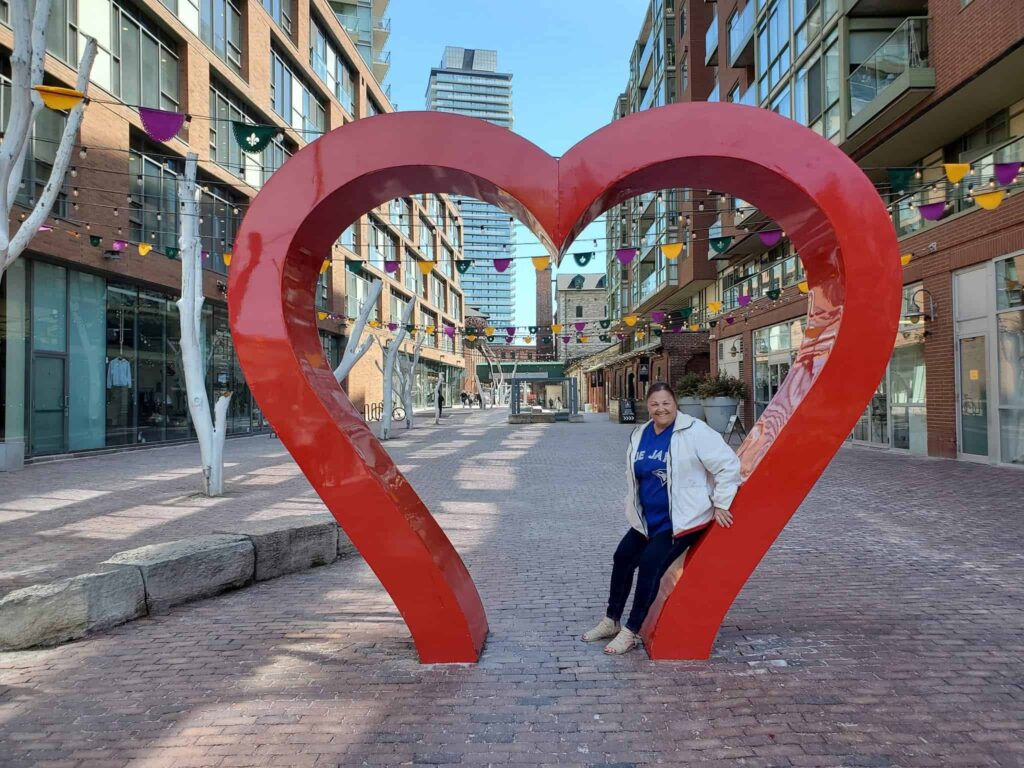 My favourite thing to do in Toronto is explore the Distillery District