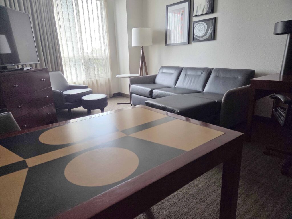 Residence Inn offers a feeling of a home away from home and is spacious, making it the ideal place to stay for families