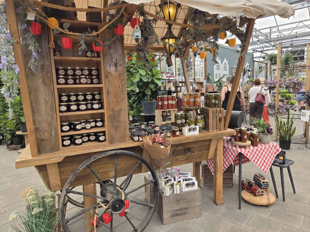 Purchase some preservatives to take home as a souvenir from The Watering Can