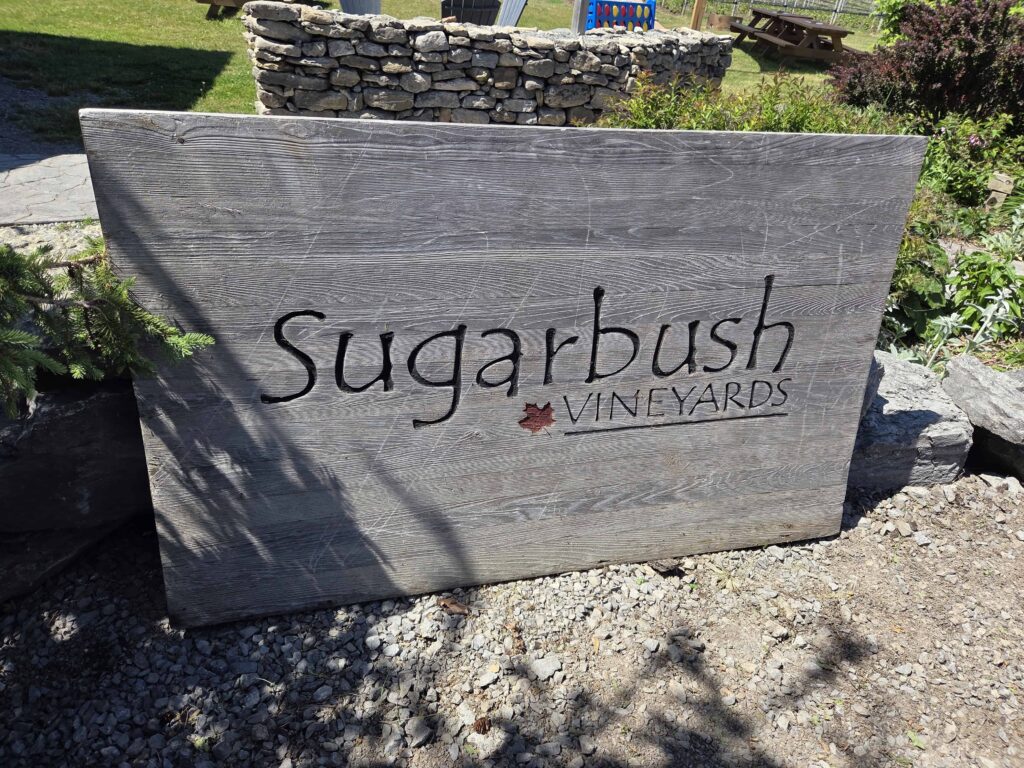 Sugarbush Vineyards is one of the smaller wineries in Prince Edward County.  Small but mightly