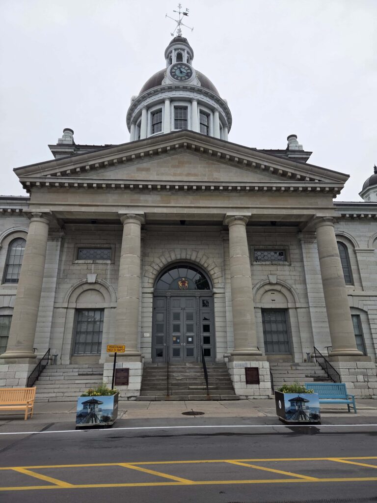 start exploring from the city hall during your Kingston Weekend getaway 48 hour itinerary