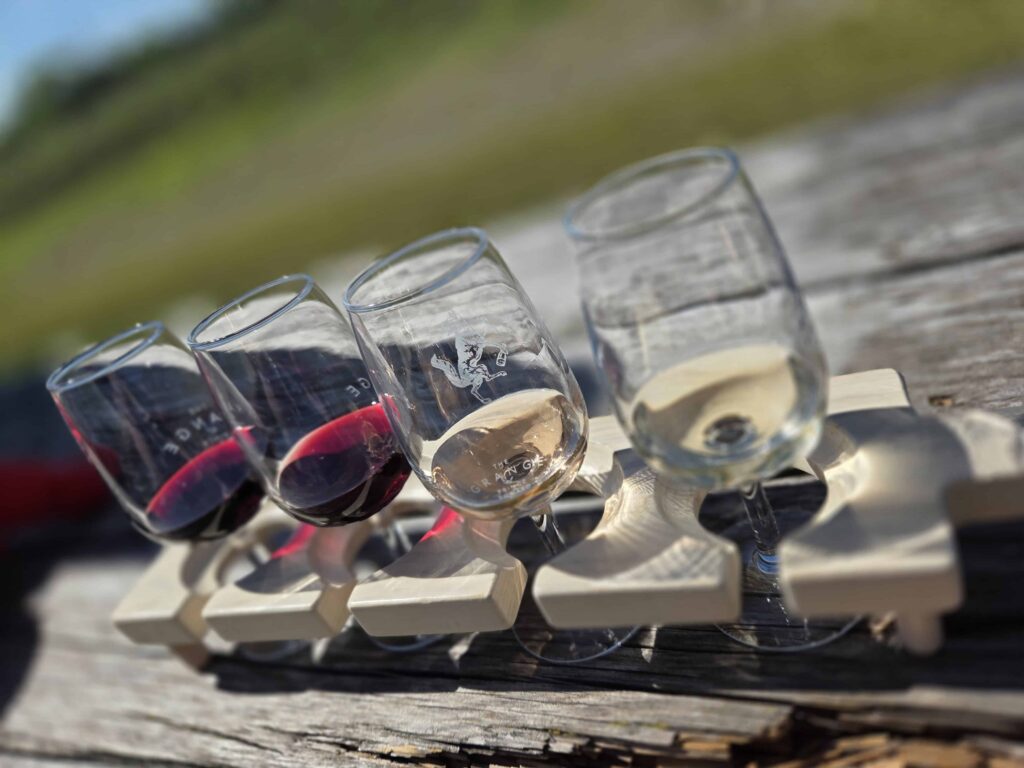 You can do lots of wine tasting during 24 hours in Prince Edward County